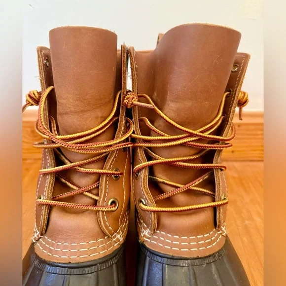 L.L. Bean Womens’ 8" Bean Boots, Unlined | Size 5 Medium Width (AM) - Picture 5 of 10